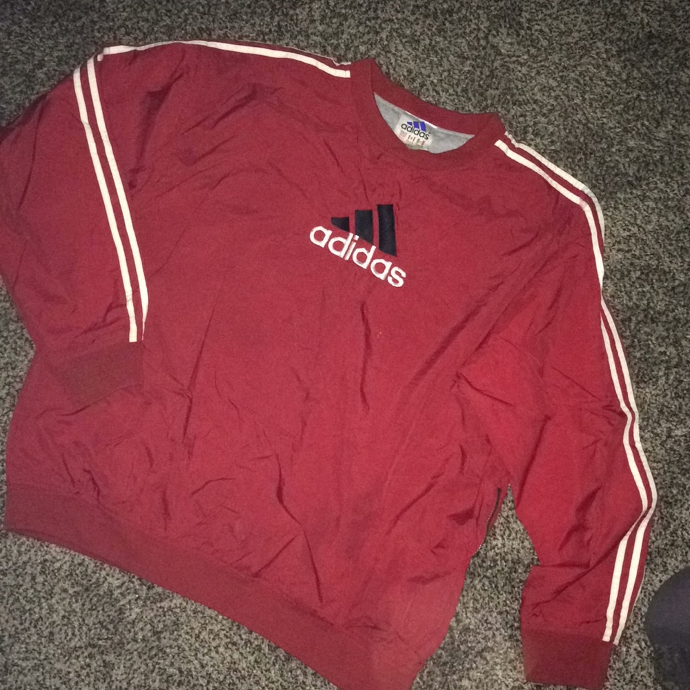 Adidas lined wind sweatshirt